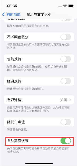 宜兴苹果15维修店分享iPhone 15 Pro系列屏幕亮度 