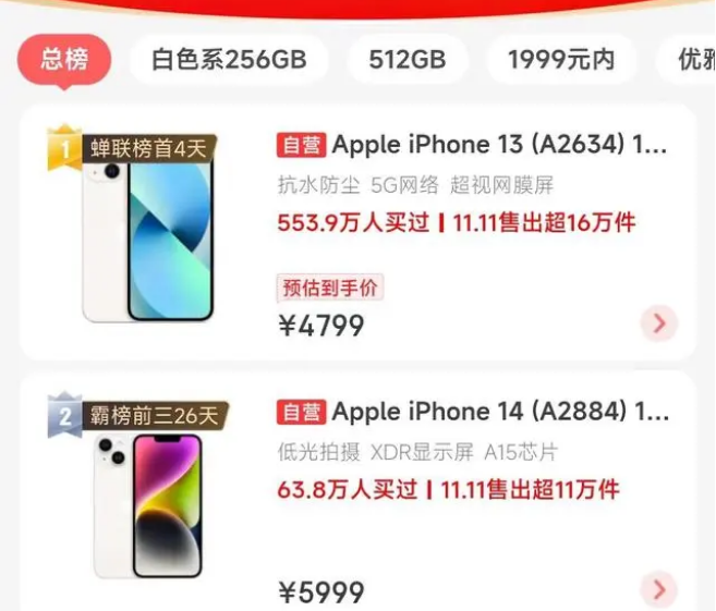 宜兴苹果14维修分享iPhone14配置不如同价位的安卓还能大卖 