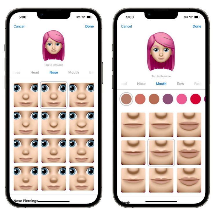 宜兴苹果手机维修分享​iOS 16中的拟我表情有了哪些变化和升级 